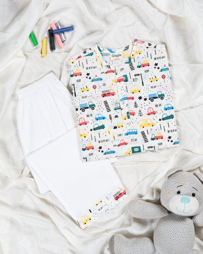 The Happy Traffic Jam Print