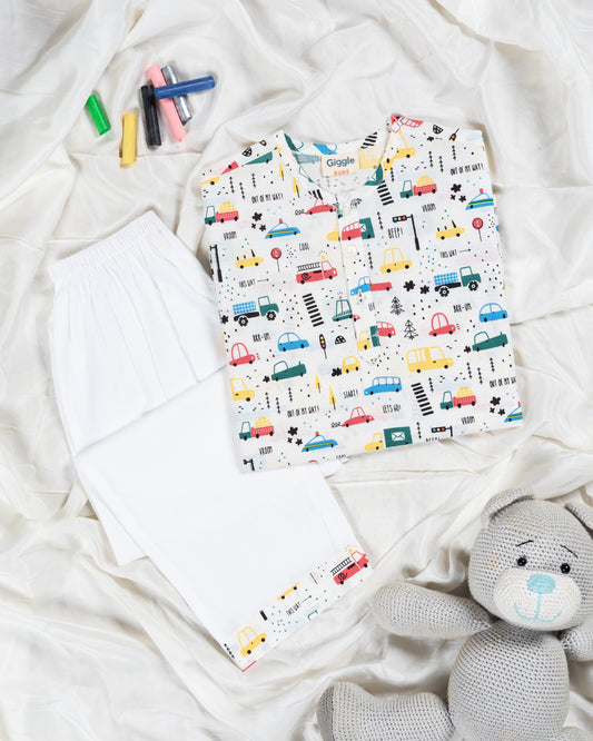 The Happy Traffic Jam Print
